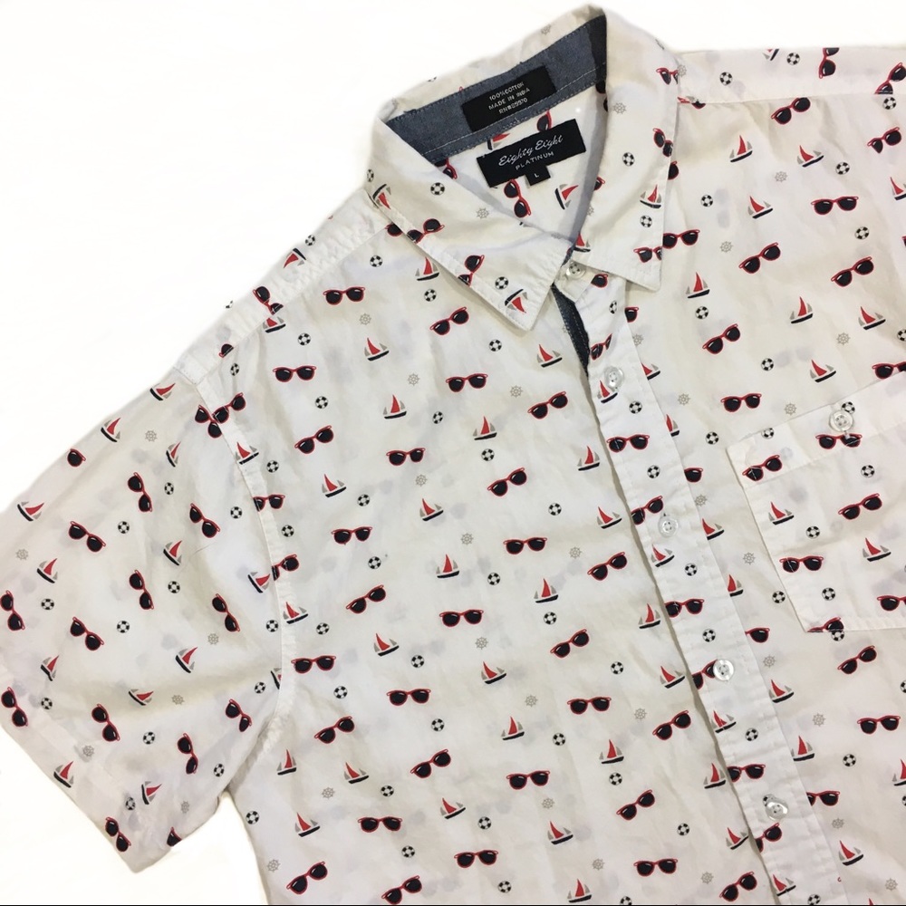 Gone Sailing button Up